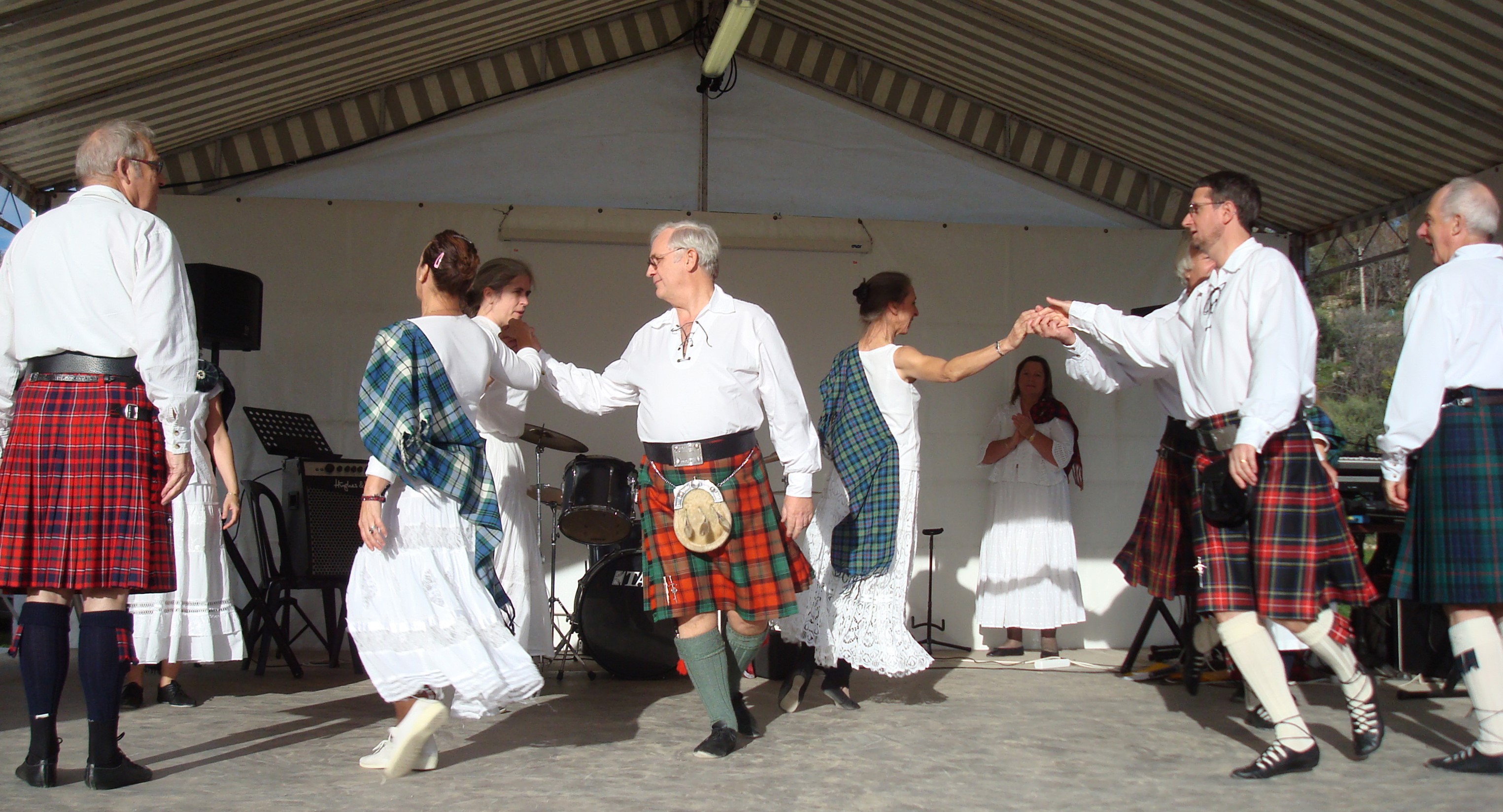 Telethon 2009 Scottish Dancing C&ocirc;te d'Azur